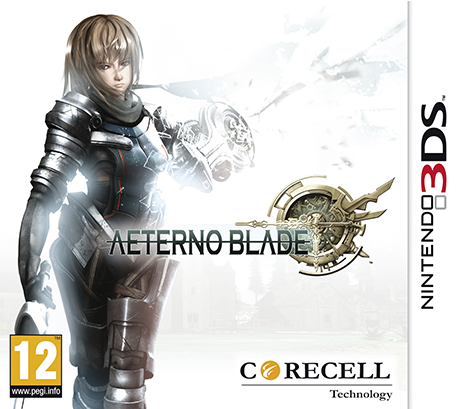 Front Cover for AeternoBlade (Nintendo 3DS) (Download release)