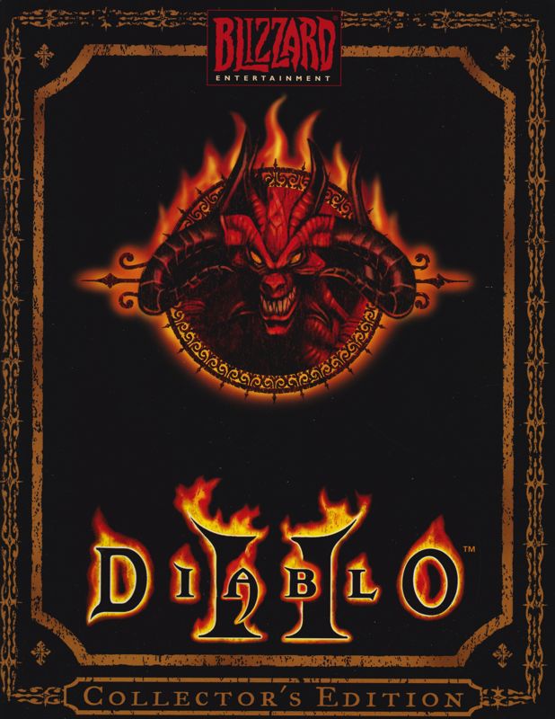 Manual for Diablo II (Collector's Edition) (Windows): Front