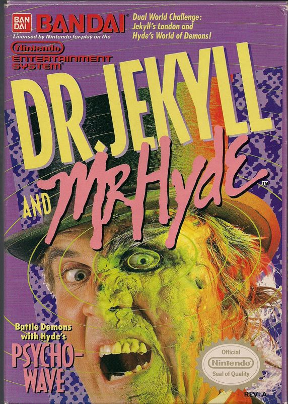 Front Cover for Dr. Jekyll and Mr. Hyde (NES)