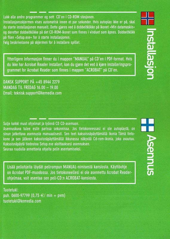Inside Cover for Sudden Strike II (Windows) (Play 4 Less release): Right Inlay