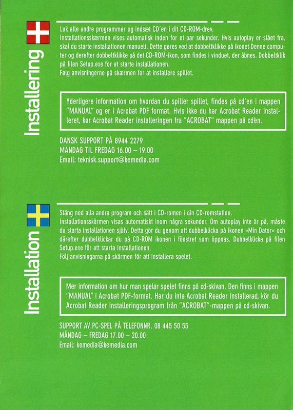 Inside Cover for Sudden Strike II (Windows) (Play 4 Less release): Left Inlay