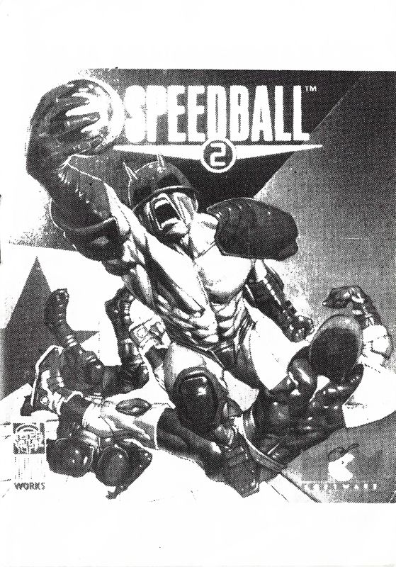 Manual for Speedball 2: Brutal Deluxe (DOS)