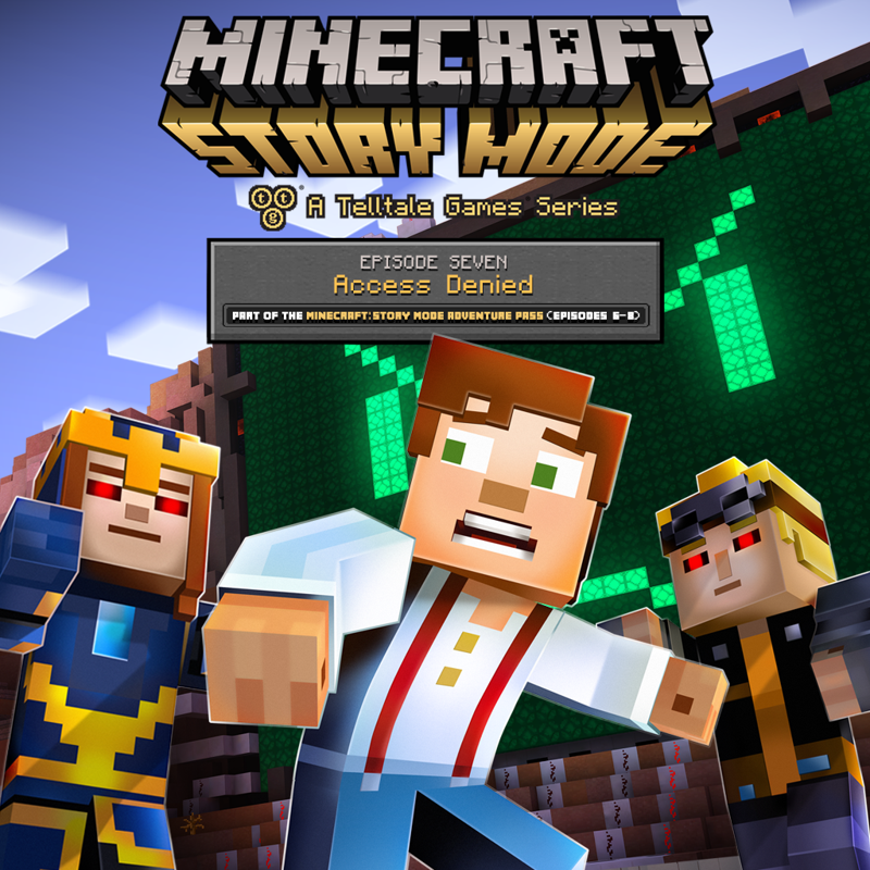Minecraft: Story Mode - Adventure Pass cover or packaging material -  MobyGames