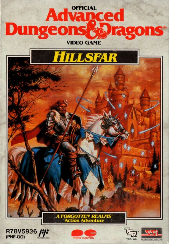 Front Cover for Hillsfar (NES)