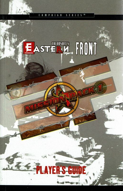 Manual for TalonSoft's East Front: Campaign CD 1 (Windows) (European release): Front
