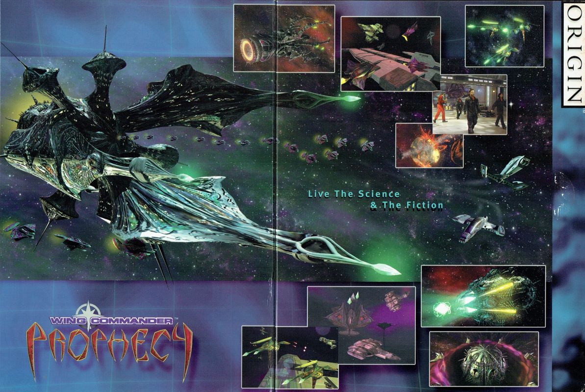 Inside Cover for Wing Commander: Prophecy (Windows)