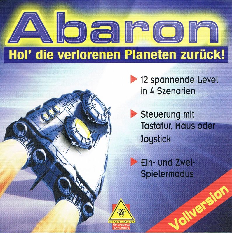 Front Cover for Abaron (DOS) (Tewi Verlag release)