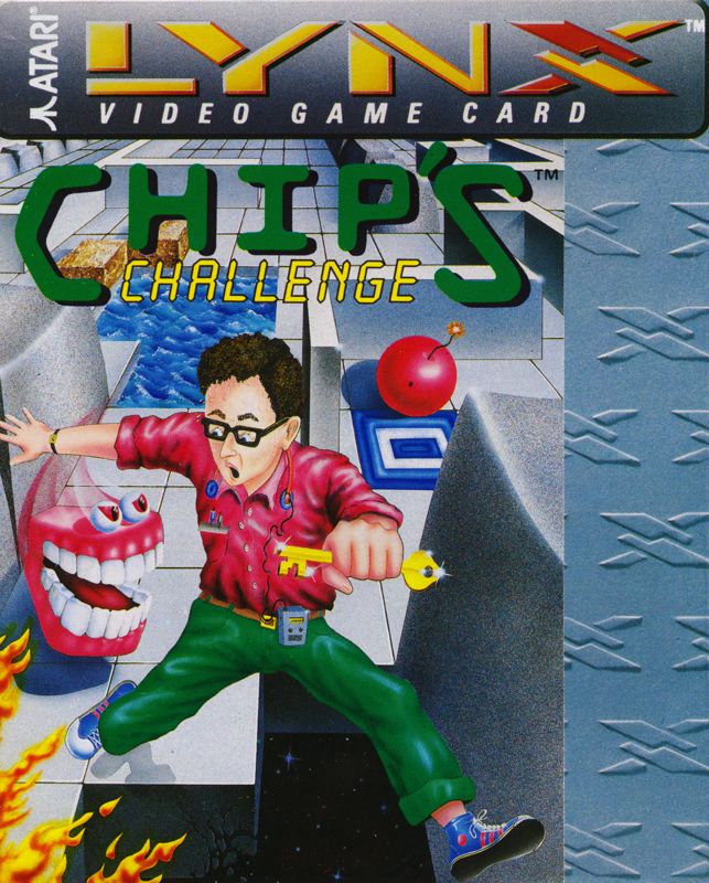 Front Cover for Chip's Challenge (Lynx)