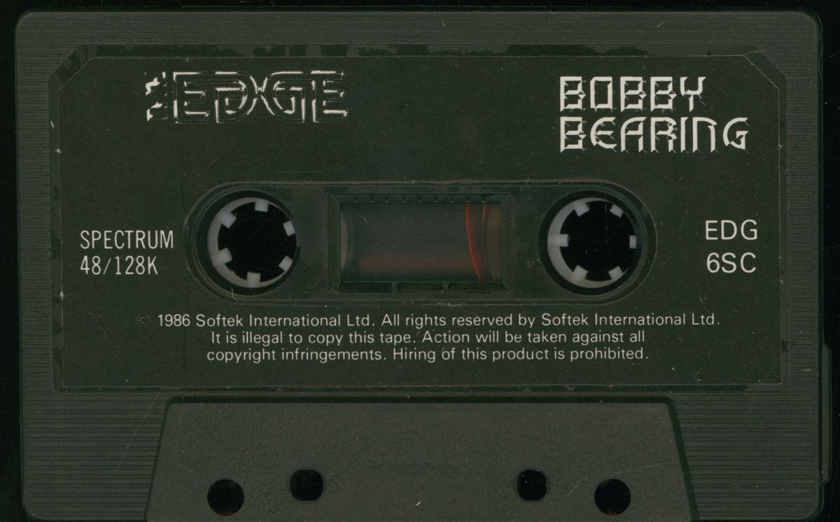 Media for Bobby Bearing (ZX Spectrum)