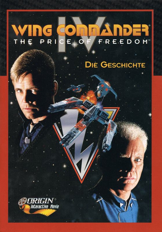 Extras for Wing Commander IV: The Price of Freedom (DOS) (EA CD-ROM Classics release): The Story - Front