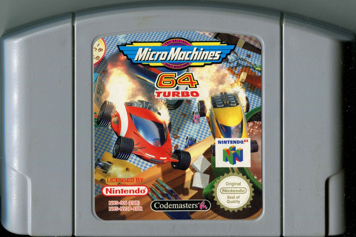 Media for Micro Machines 64 Turbo (Nintendo 64)