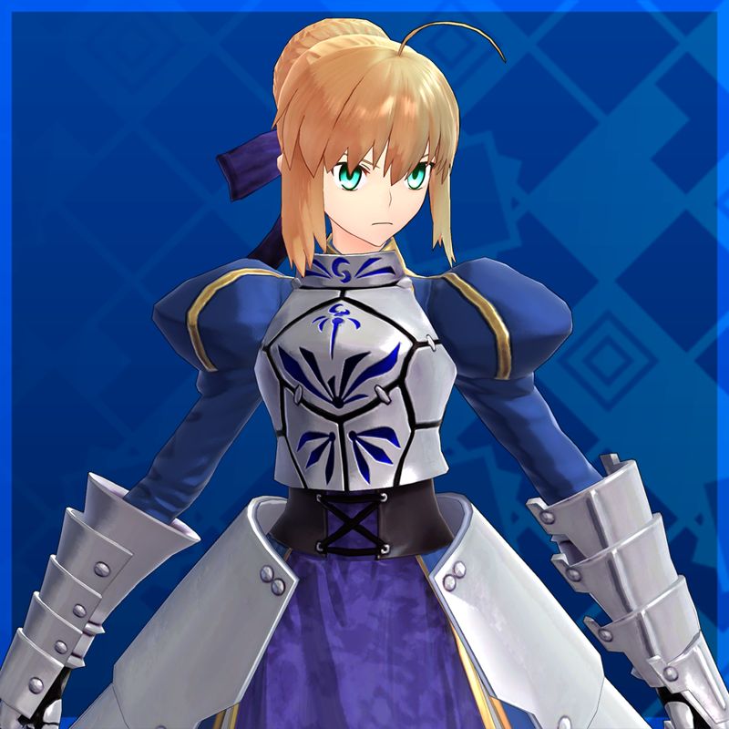 Front Cover for Fate/EXTELLA: The Umbral Star - Stay Night Model (Artoria) (PS Vita and PlayStation 4) (download release)