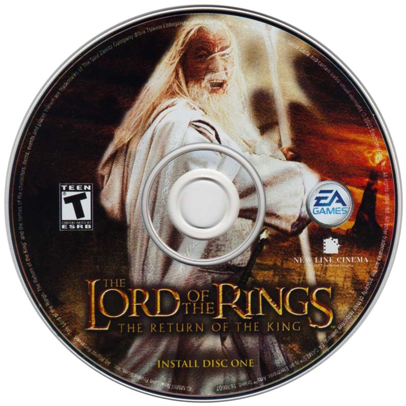 Media for World of EA Games (Windows): The Lord Of The Rings - Install Disc 1