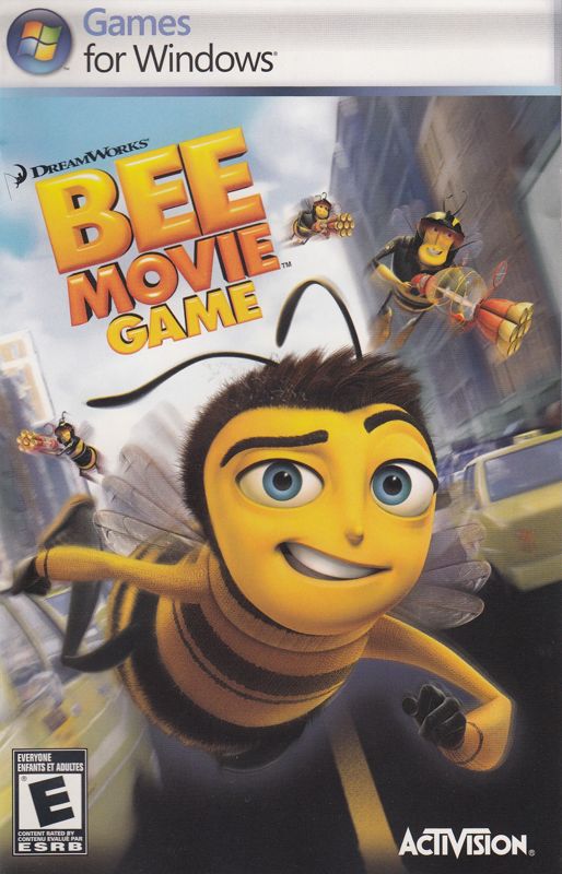Manual for Bee Movie Game (Windows): Front