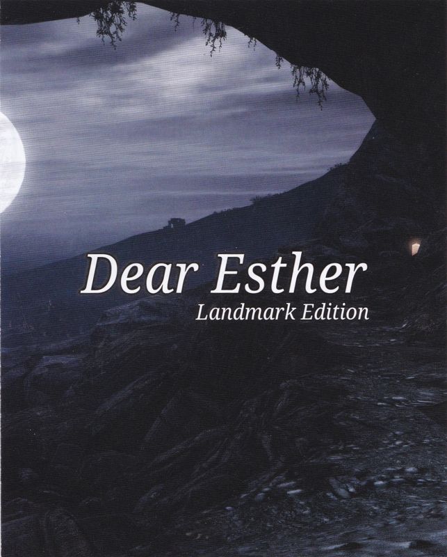 Manual for Dear Esther: Landmark Edition (PlayStation 4) (Limited Run Games release #42): Front