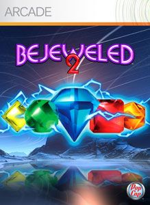 Front Cover for Bejeweled 2: Deluxe (Xbox 360)