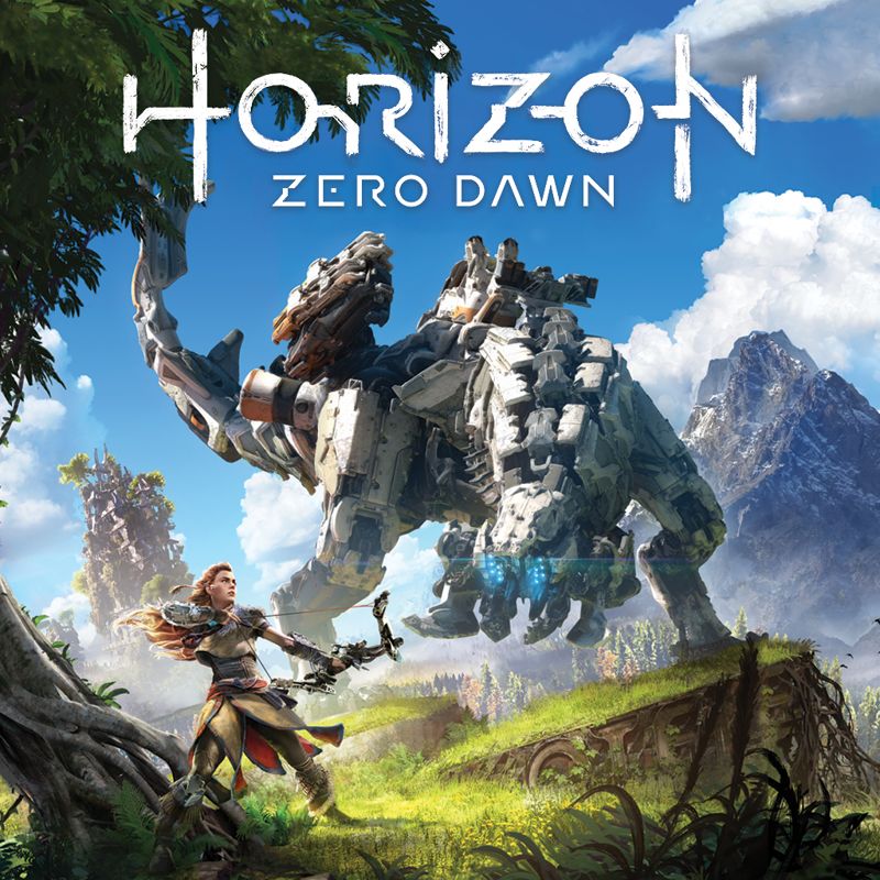 Front Cover for Horizon: Zero Dawn (PlayStation 4) (download release)