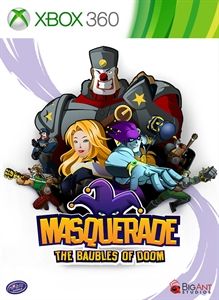 Front Cover for Masquerade: The Baubles of Doom (Xbox 360) (download release)