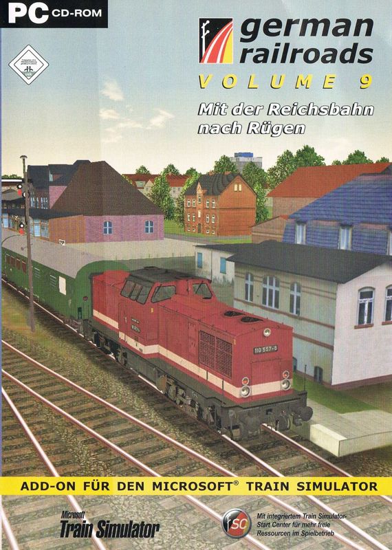 Front Cover for German Railroads: Volume 9 - Mit der Reichsbahn nach Rügen (Windows)