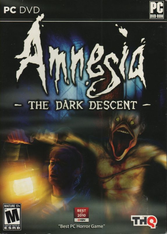 Front Cover for Amnesia: The Dark Descent (Windows)