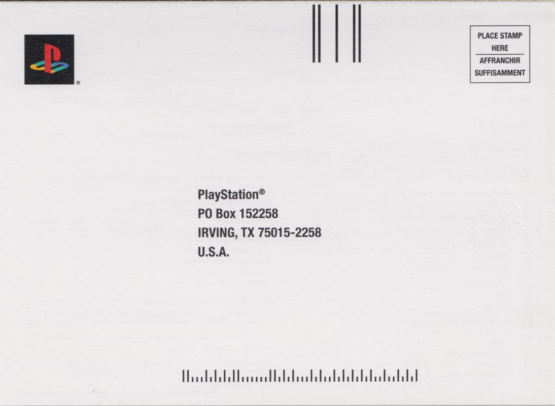 Extras for Ratchet & Clank: Size Matters (PSP System bundle) (PSP): Registration Card - Back