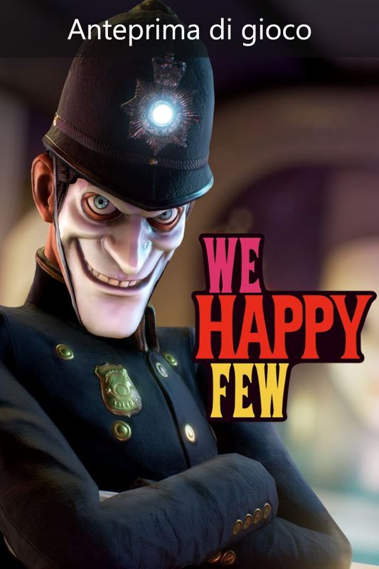 Front Cover for We Happy Few (Xbox One) (Game Preview release): 2nd cover (Game preview version)