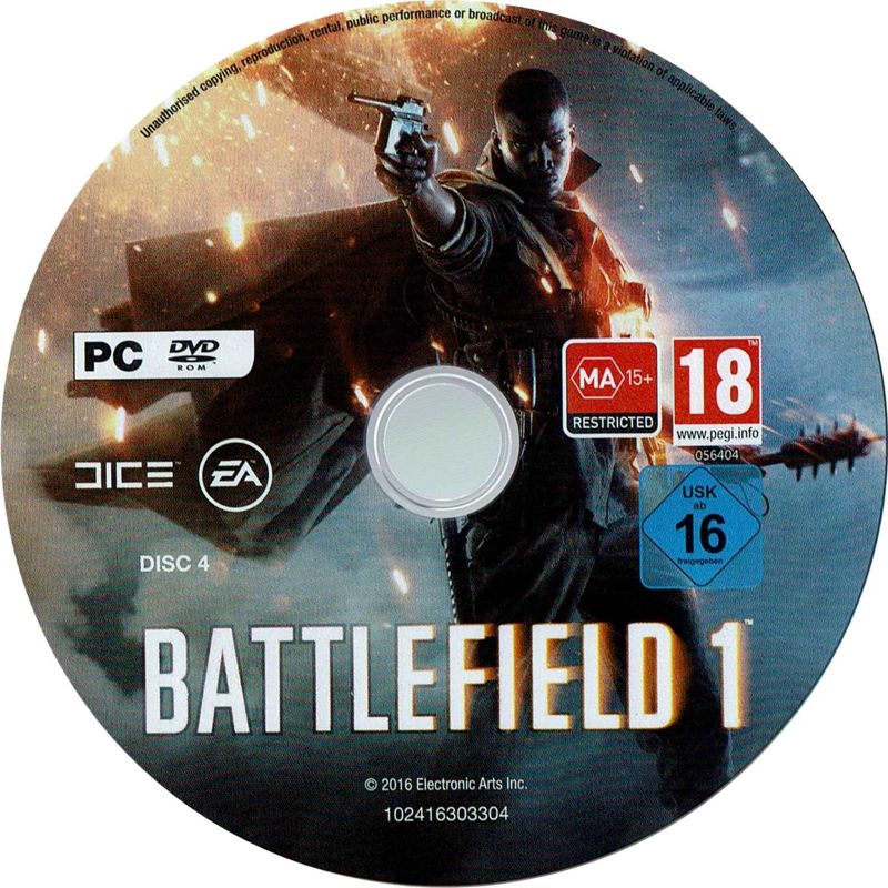 Media for Battlefield 1 (Windows): Disc 4