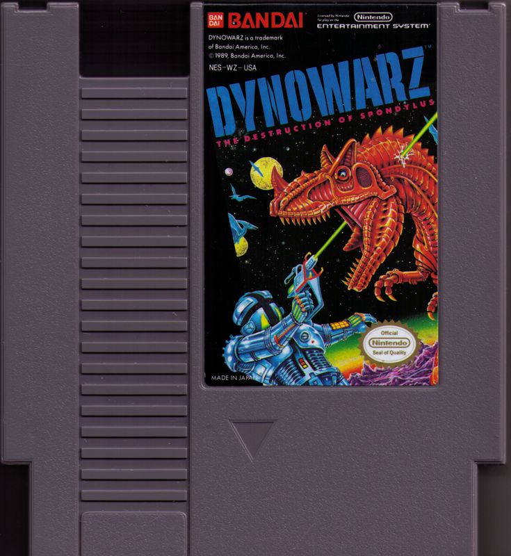 Media for Dynowarz: Destruction of Spondylus (NES)