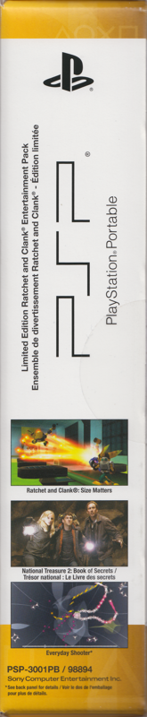 Spine/Sides for Ratchet & Clank: Size Matters (PSP System bundle) (PSP): Right