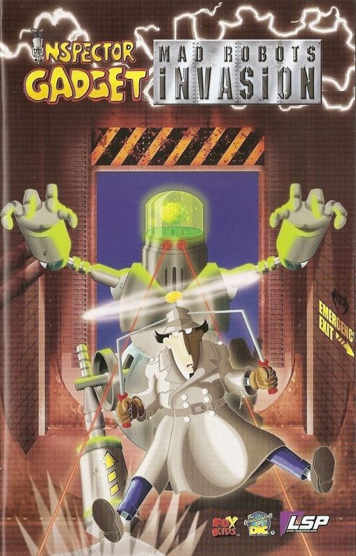 Manual for Inspector Gadget: Mad Robots Invasion (PlayStation 2): Front