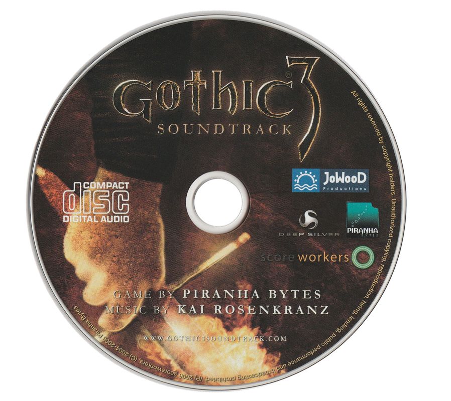 Soundtrack for Gothic 3 (Collector's Edition) (Windows)