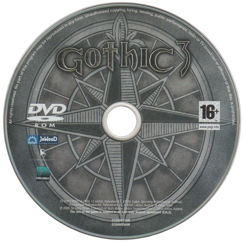 Media for Gothic 3 (Collector's Edition) (Windows)