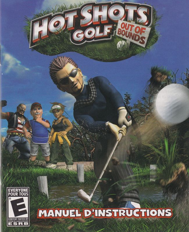 Manual for Hot Shots Golf: Out of Bounds (PlayStation 3): French Manual - Front