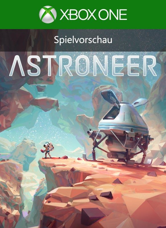 Front Cover for Astroneer (Xbox One) (Game preview version (download release))