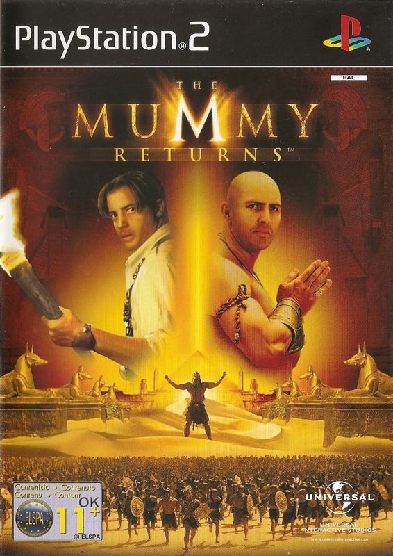 Front Cover for The Mummy Returns (PlayStation 2)