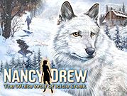 Front Cover for Nancy Drew: The White Wolf of Icicle Creek (Windows) (Her Interactive Download release)