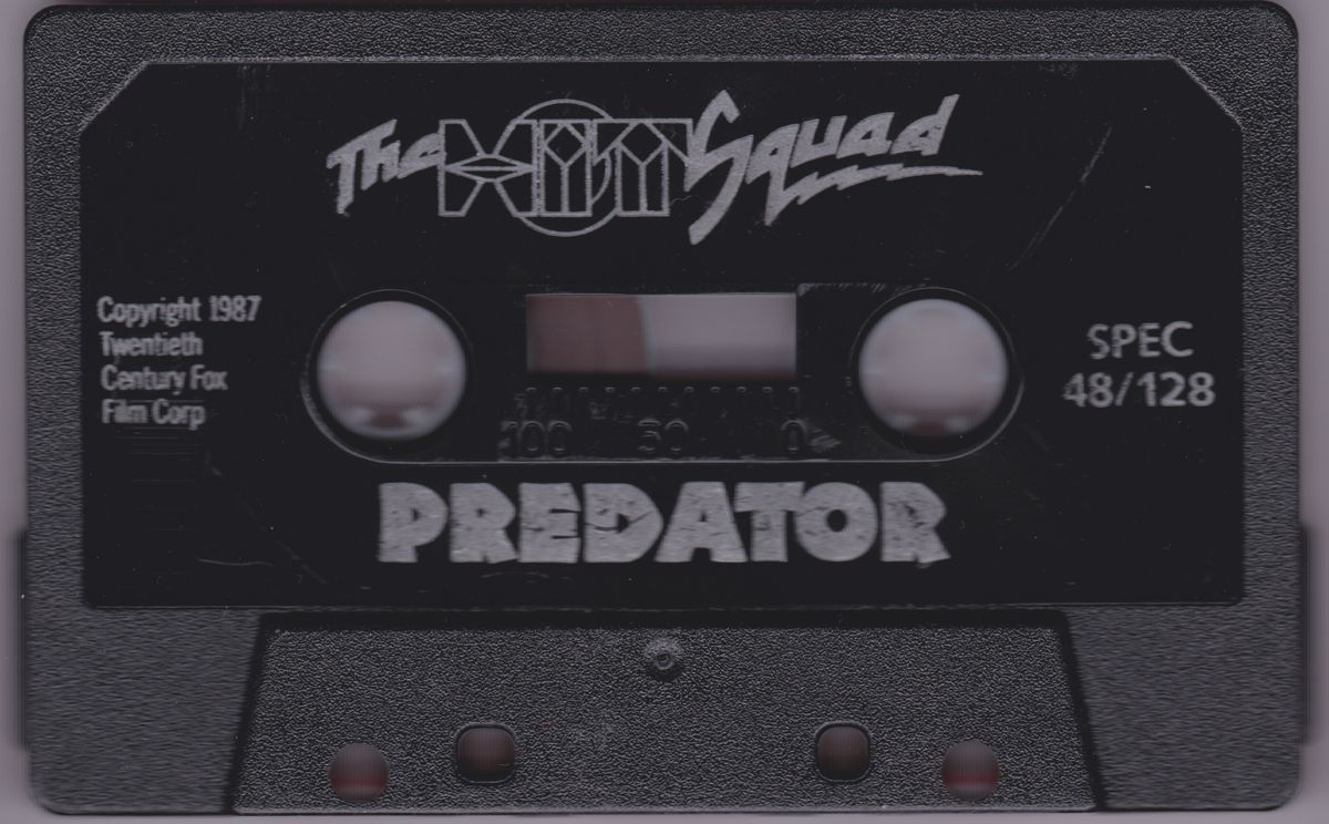 Media for Predator (ZX Spectrum) (Hit Squad release)