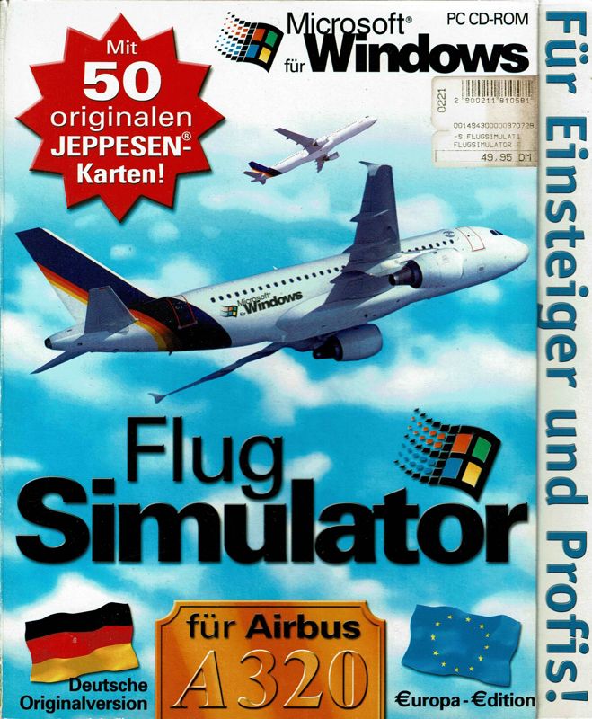 Front Cover for Flug Simulator für Airbus A 320: Europa Edition (Windows)