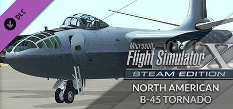 Front Cover for Microsoft Flight Simulator X: Steam Edition - North American B-45 Tornado (Windows) (Steam release)