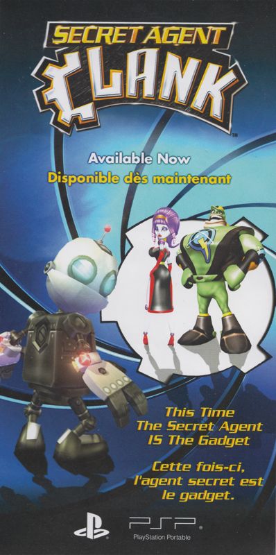 Advertisement for Ratchet & Clank: Size Matters (PSP System bundle) (PSP): Front