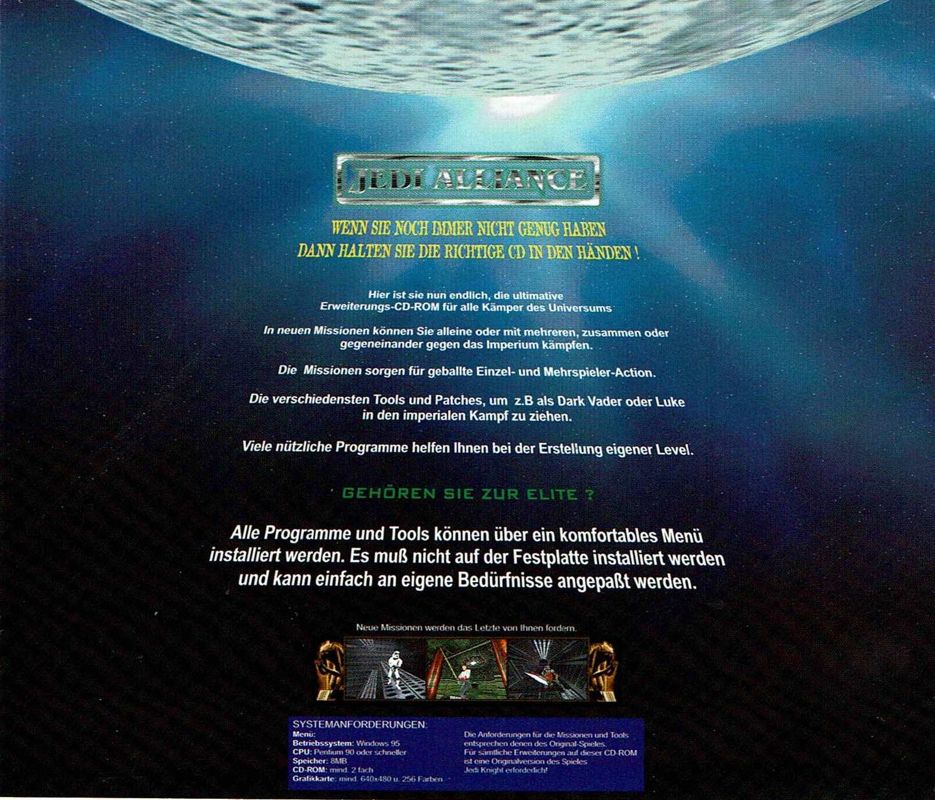 Other for Jedi Alliance (Windows): Jewel Case - Back