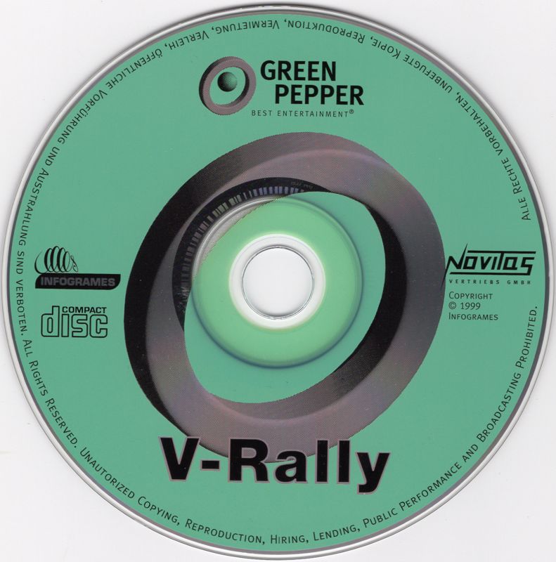 Media for V-Rally: Edition 99 (Windows) (Green Pepper release (#90))