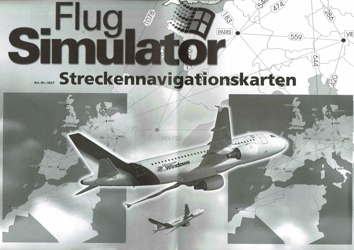 Extras for Flug Simulator für Airbus A 320: Europa Edition (Windows): Navigation Maps