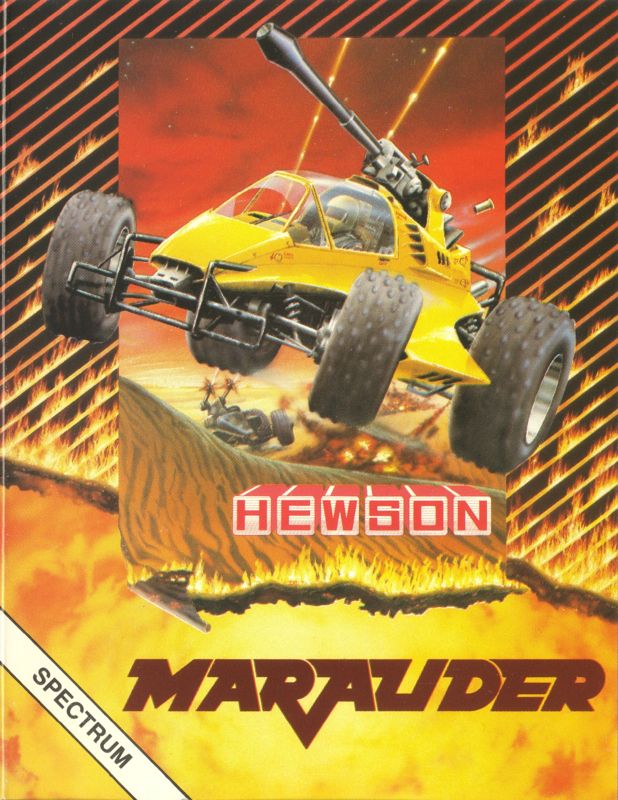Front Cover for Marauder (ZX Spectrum)