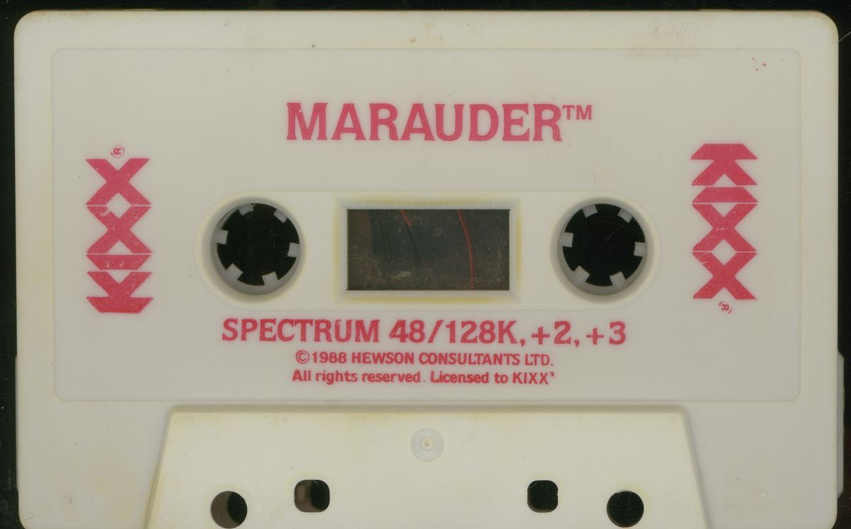 Media for Marauder (ZX Spectrum) (Budget re-release)