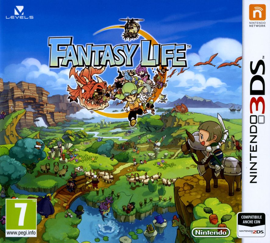 Front Cover for Fantasy Life (Nintendo 3DS)