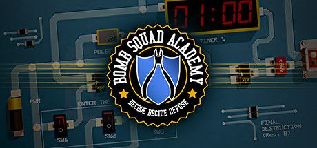 Front Cover for Bomb Squad Academy (Linux and Macintosh and Windows) (Steam release)