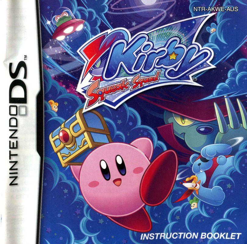 Kirby: Squeak Squad cover or packaging material - MobyGames