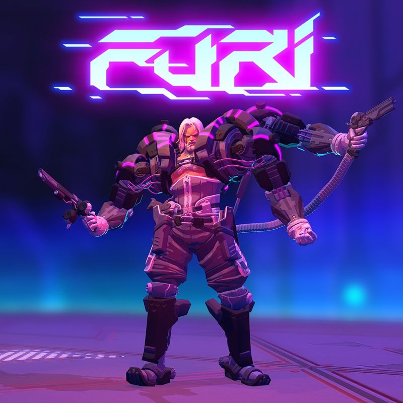 Front Cover for Furi: One More Fight (PlayStation 4) (download release)