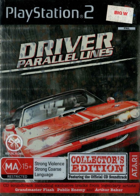 xbox☆DRIVER PARALLEL LINES 海外版☆新品未開封 テレビゲーム 家庭用